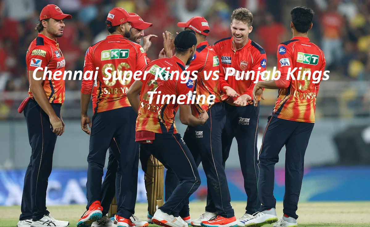 Chennai Super Kings vs Mumbai Indians Timeline