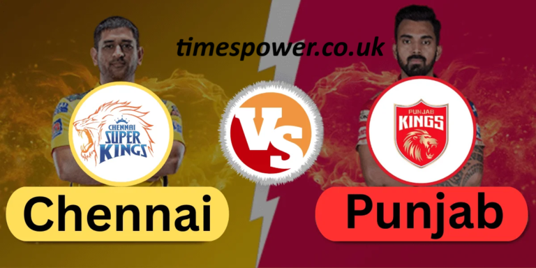Chennai Super Kings vs Punjab Kings Timeline