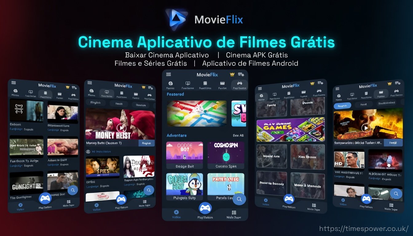 Cinema Aplicativo de Filmes Grátis